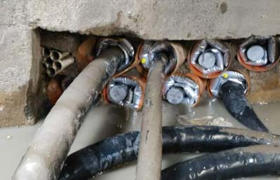 1708歙縣地下管道防水封堵實(shí)例